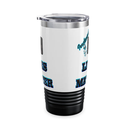 irrelevant - Ringneck Tumbler, 20oz (white)