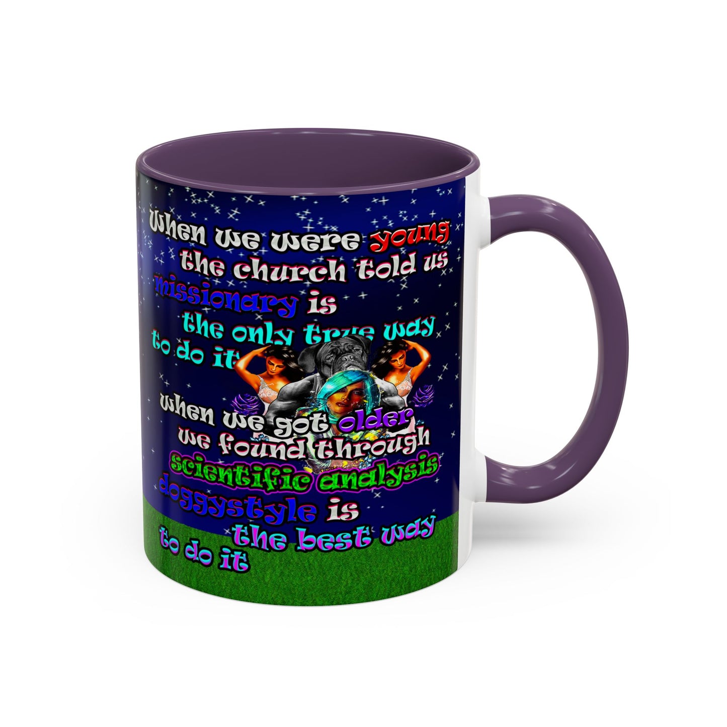 doggystyle - Accent Mug ('snoops' background)