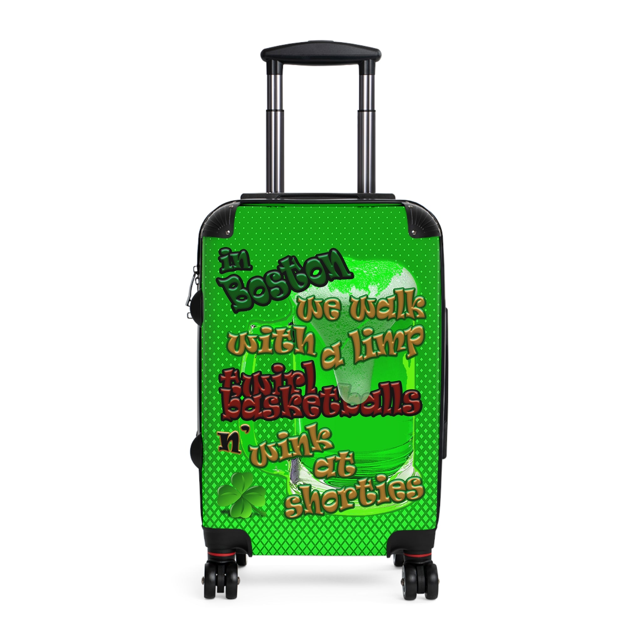 celtics logo - Suitcase (logo green)