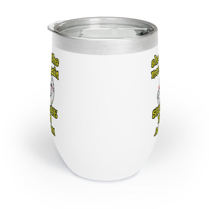 shoot the moon again - Chill Wine Tumbler