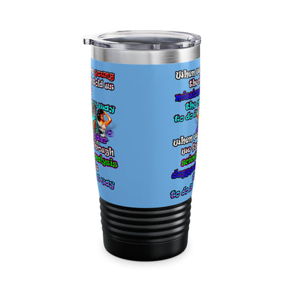 doggystyle - Ringneck Tumbler, 20oz (light blue)