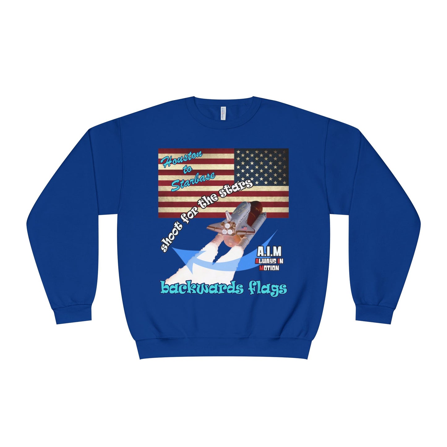 shoot for the stars - Unisex NuBlend® Crewneck Sweatshirt