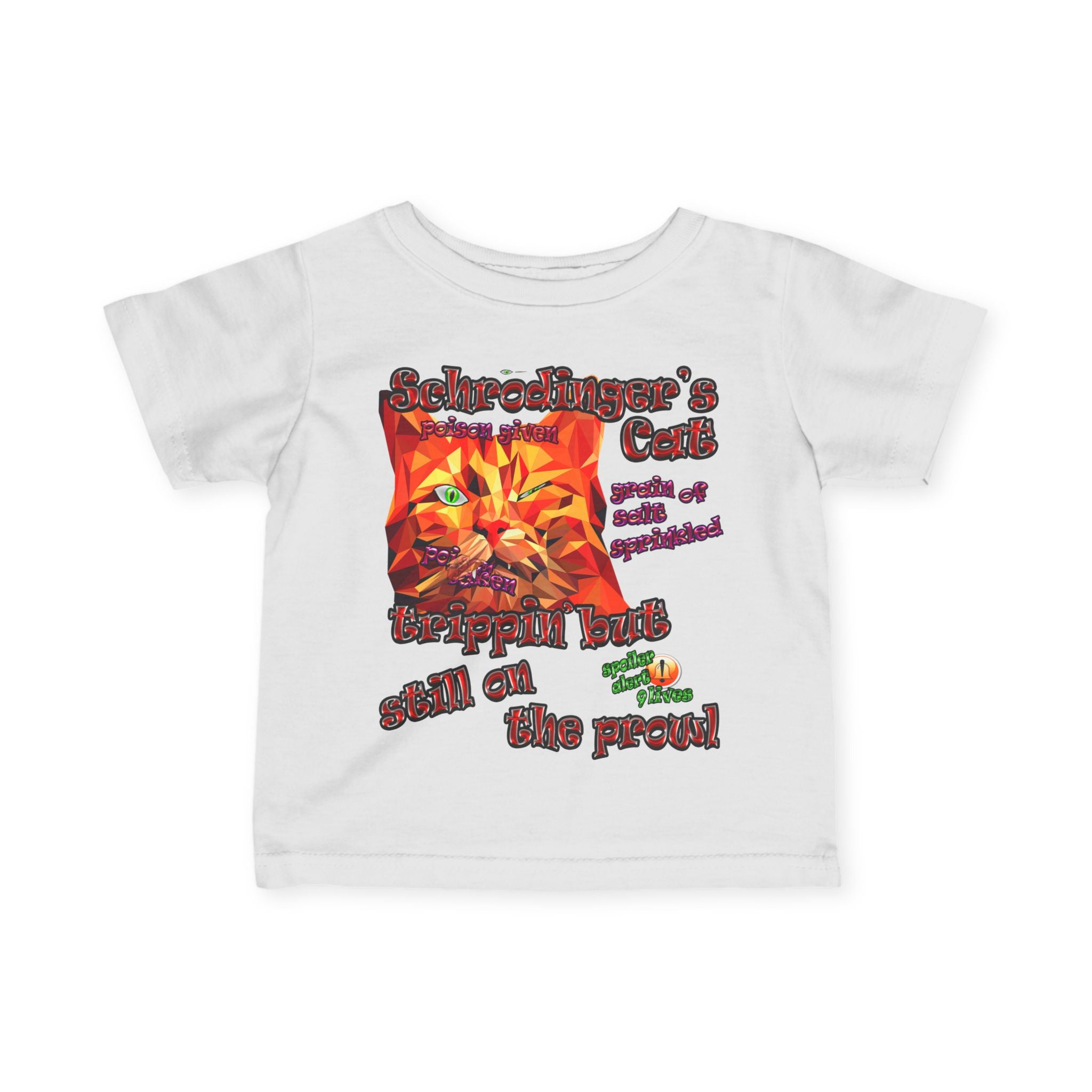 schrodinger's cat - Infant Fine Jersey Tee