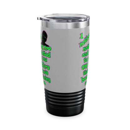 noticed you noticing - Ringneck Tumbler, 20oz (light grey)