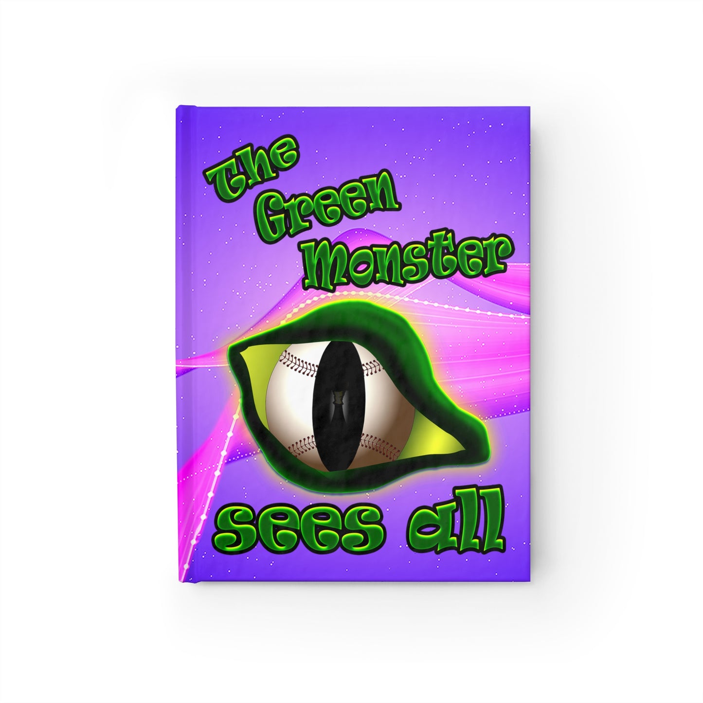green monster - journal-blank (purple-pink wave)