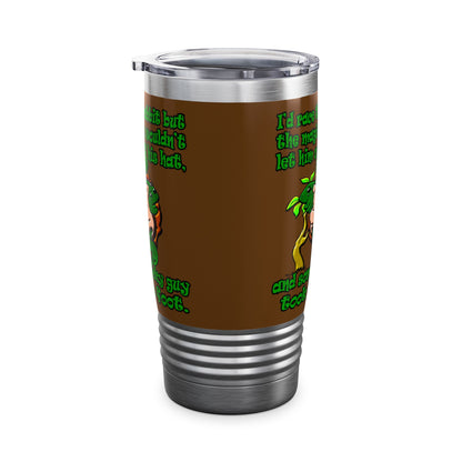 turtle race - Ringneck Tumbler, 20oz (brown)