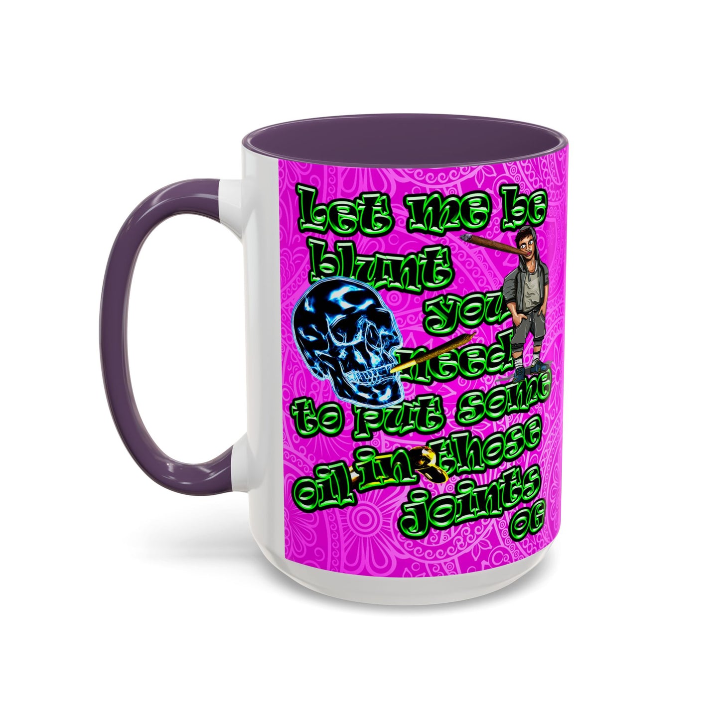 og - Accent Mug (pink swirl)