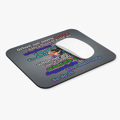 doggystyle - Mouse Pad (Rectangle) (grey-light grey)
