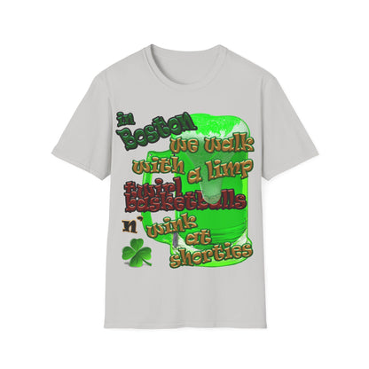 celtics logo - Unisex Softstyle T-Shirt