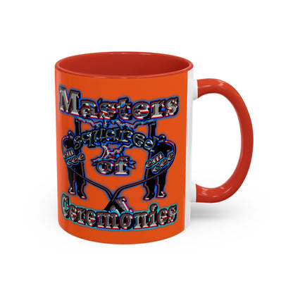 em cee squared - Accent Mug (orange)
