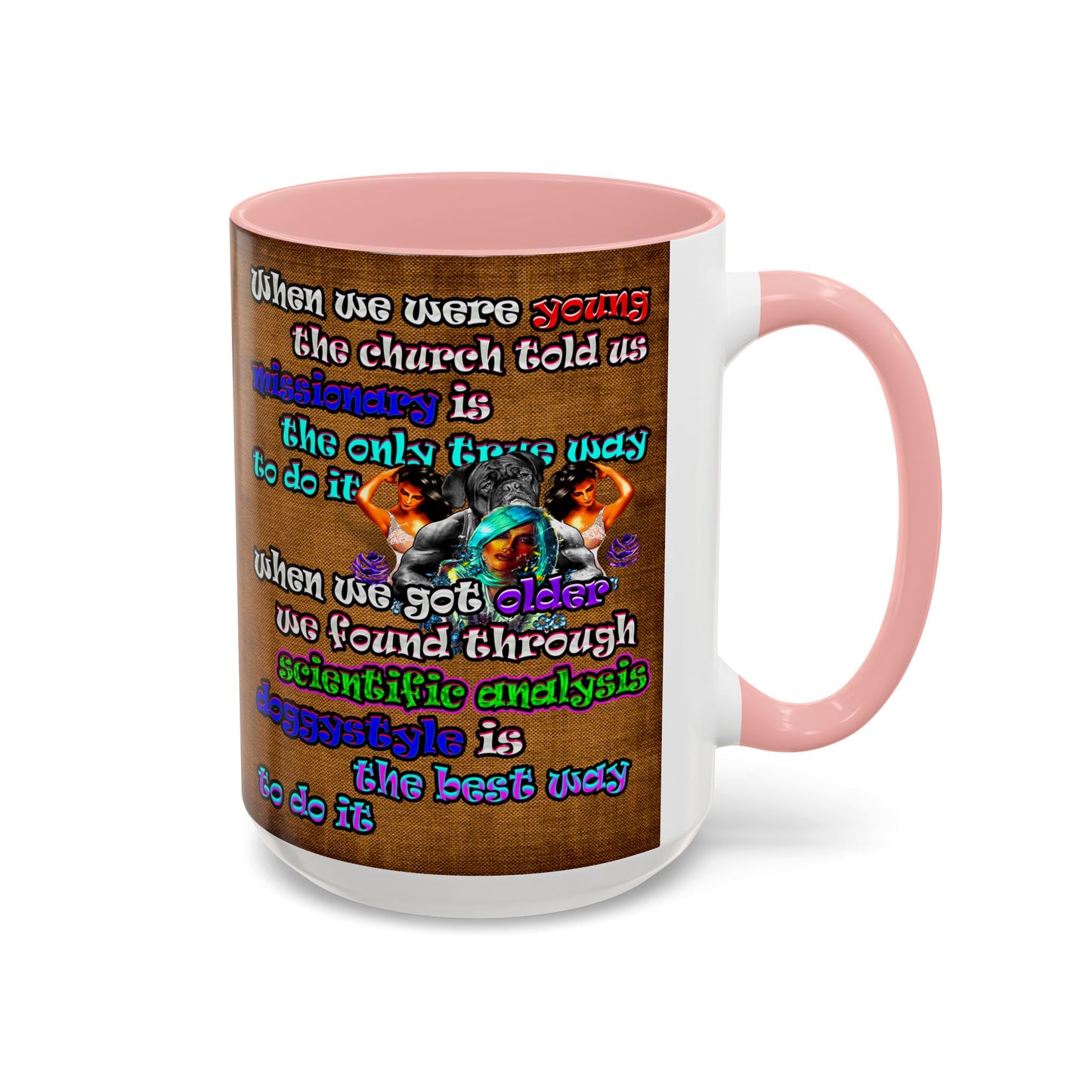 doggystyle - Accent Mug (brown papyrus)
