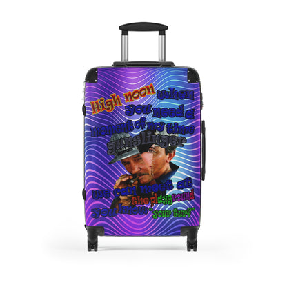 high noon - Suitcase (purple wave)