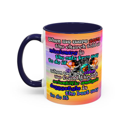 doggystyle - Accent Mug (color blur)