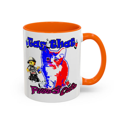 tag that - Accent Mug (white)