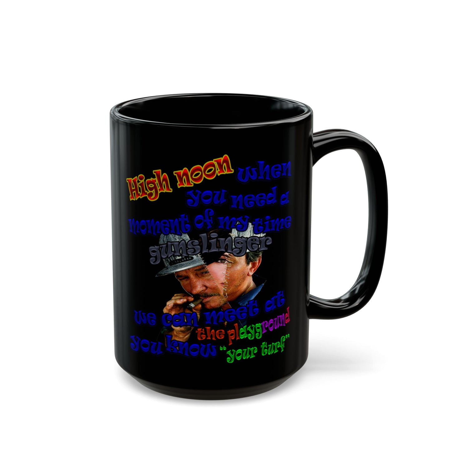 high noon - Black Mug (black)