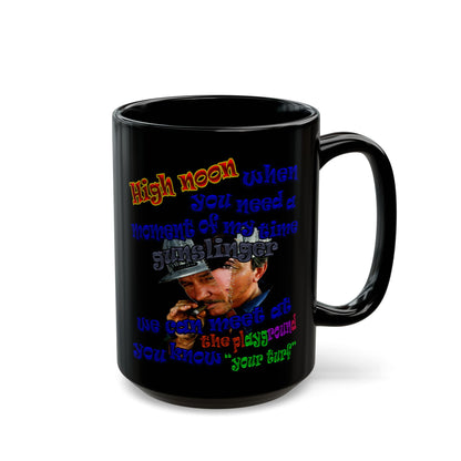 high noon - Black Mug (black)