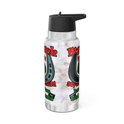my luck - Gator Tumbler, 32oz  (white marble)