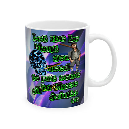 og - White Mug (grey-pink wave)