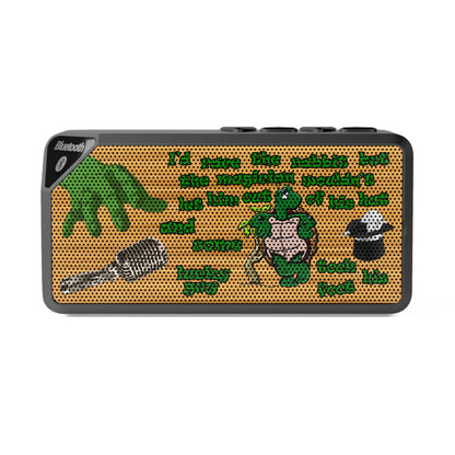 turtle race - Jabba Bluetooth Speaker (butterscotch wood finish)
