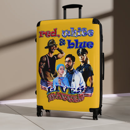 rw&b lives matter - Suitcase (yellow)