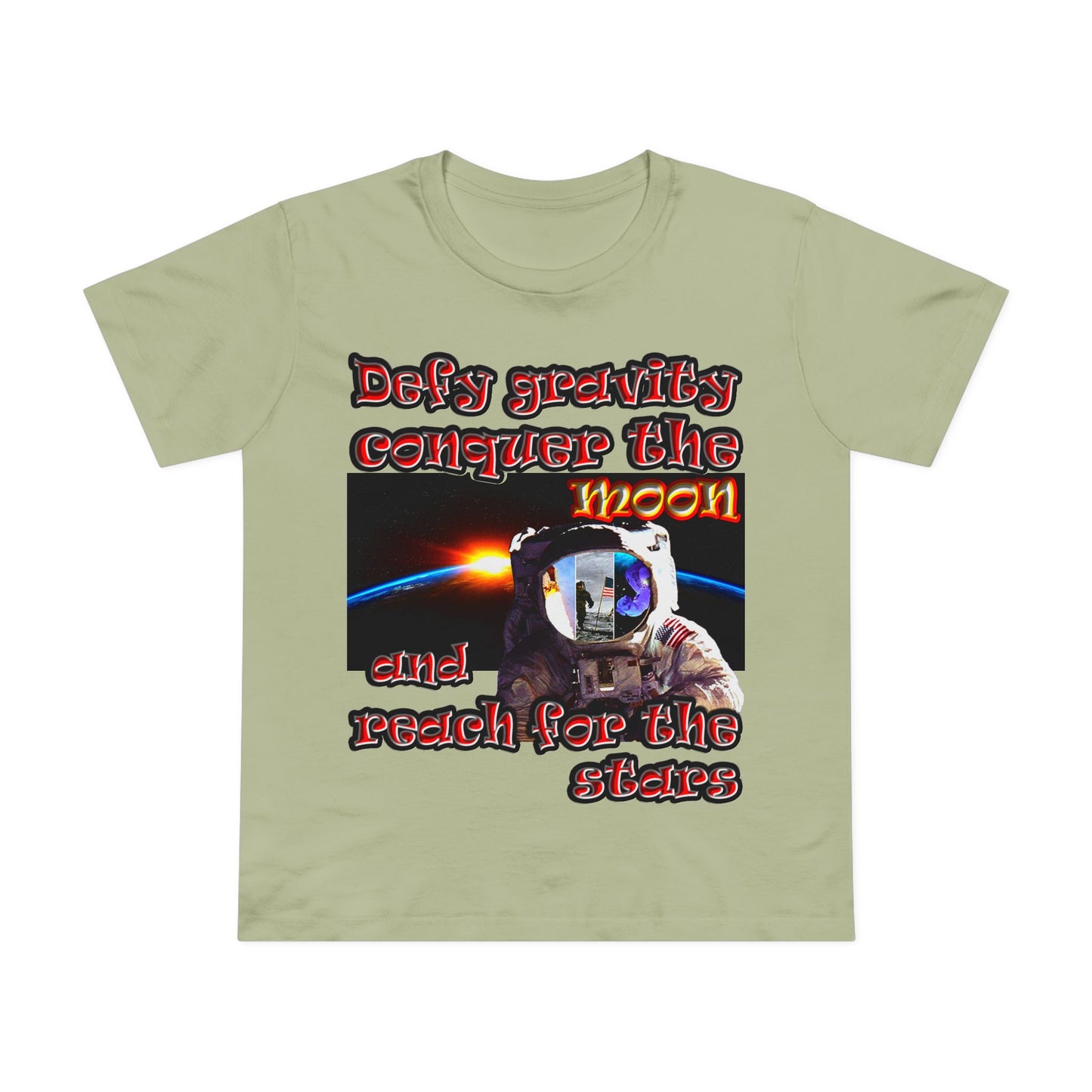 defy conquer reach - Women’s Maple Tee