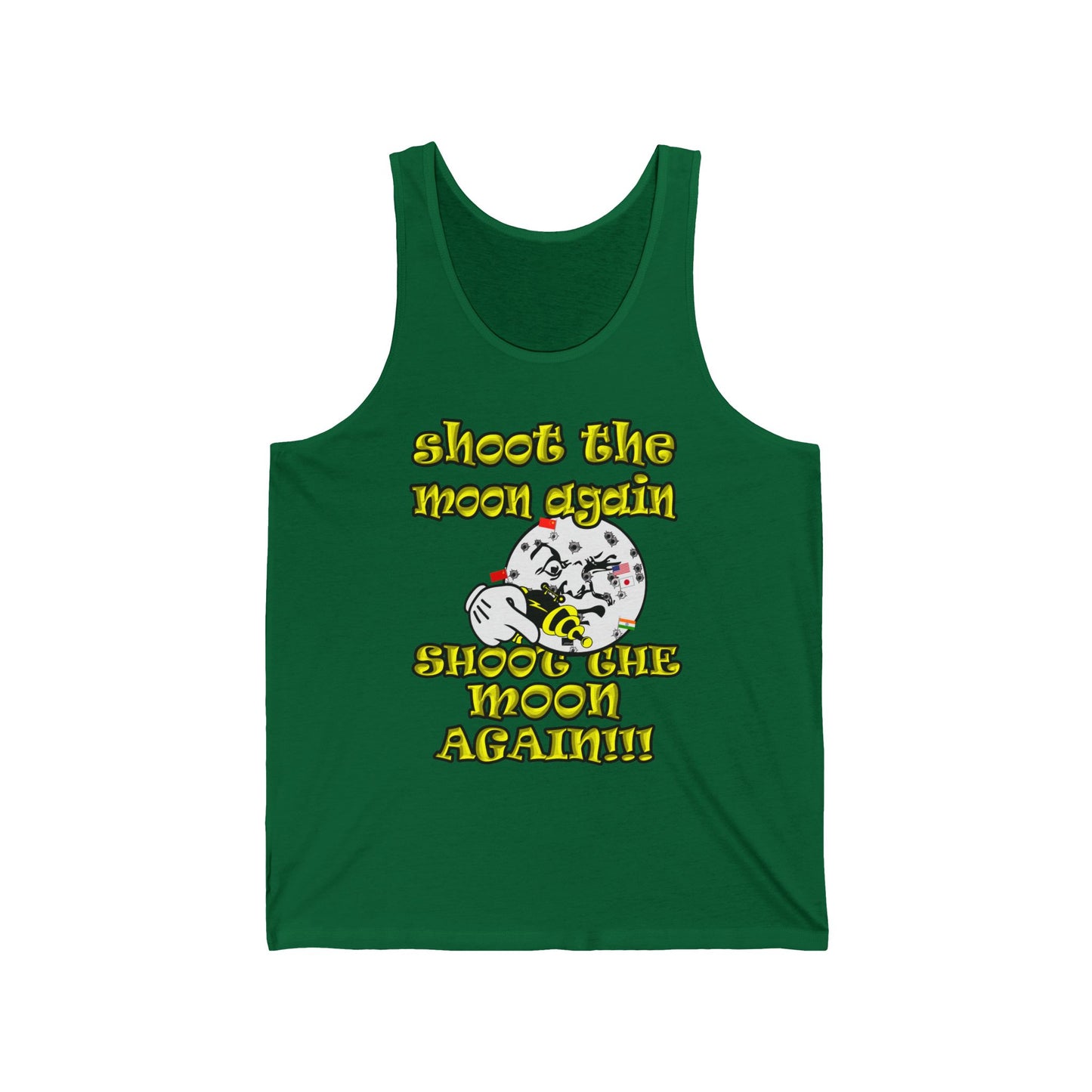 shoot the moon again - Unisex Jersey Tank