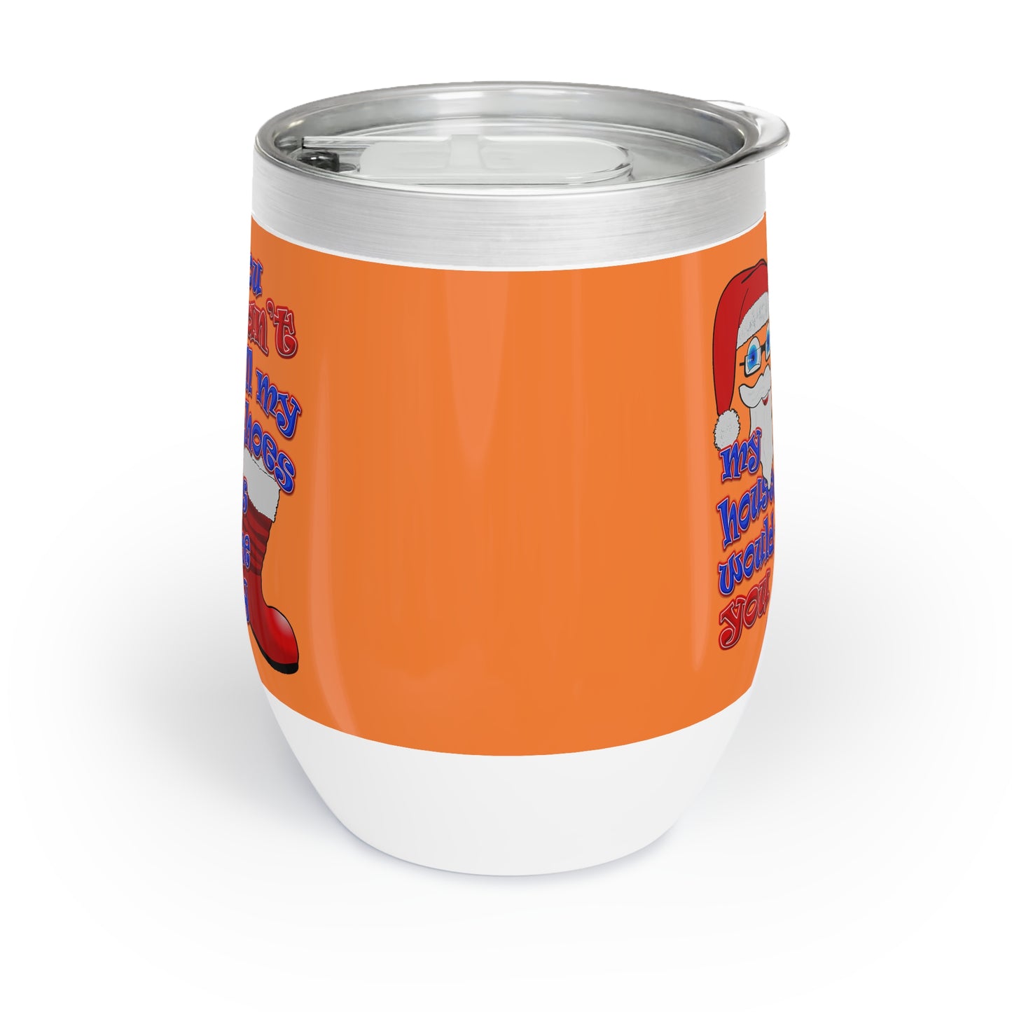 santa's shoes - Chill Wine Tumbler (crusta)