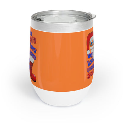 santa's shoes - Chill Wine Tumbler (crusta)