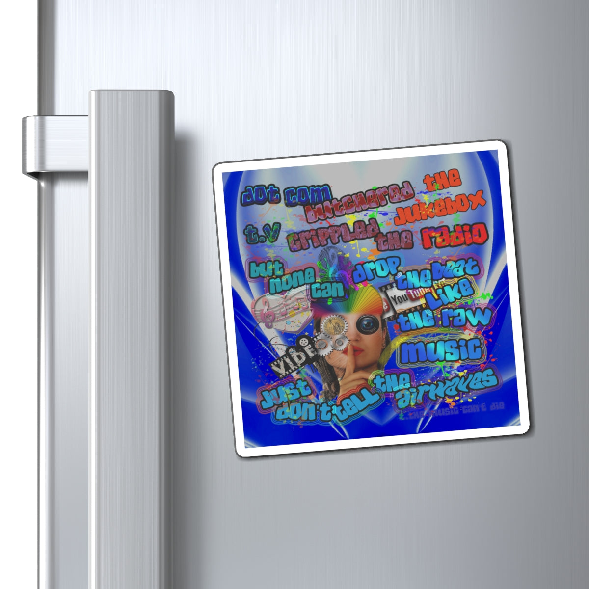 drop the beat - Magnets - (blue-white wave)