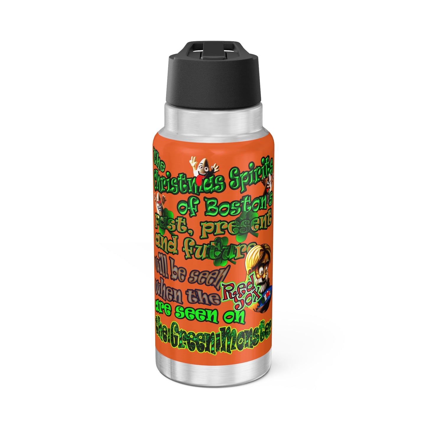 christmas spirits of boston - Gator Tumbler, 32oz (orange)