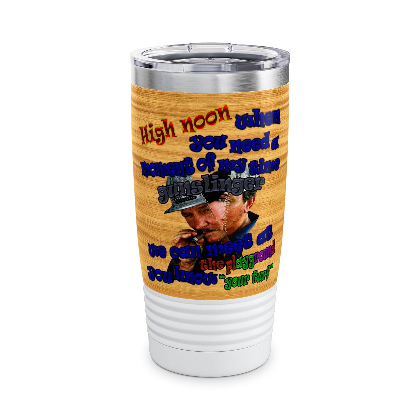 high noon - Ringneck Tumbler, 20oz (butterscotch wood finish)