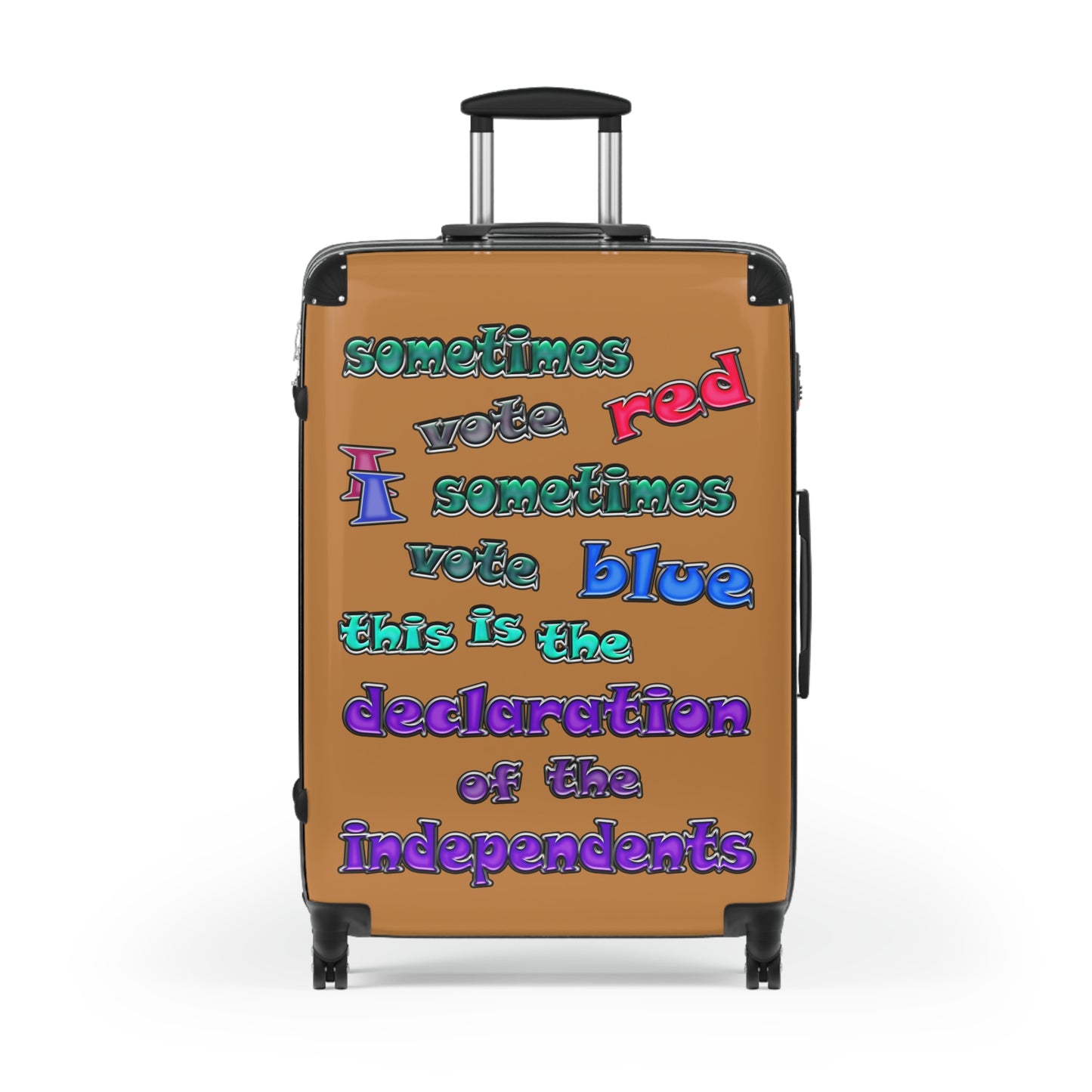 declaration of the independents - Suitcase (light brown)