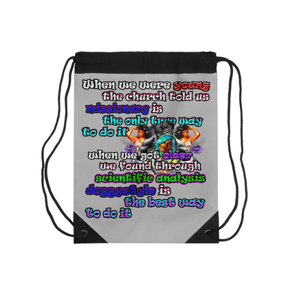 doggystyle - Drawstring Bag (light grey)