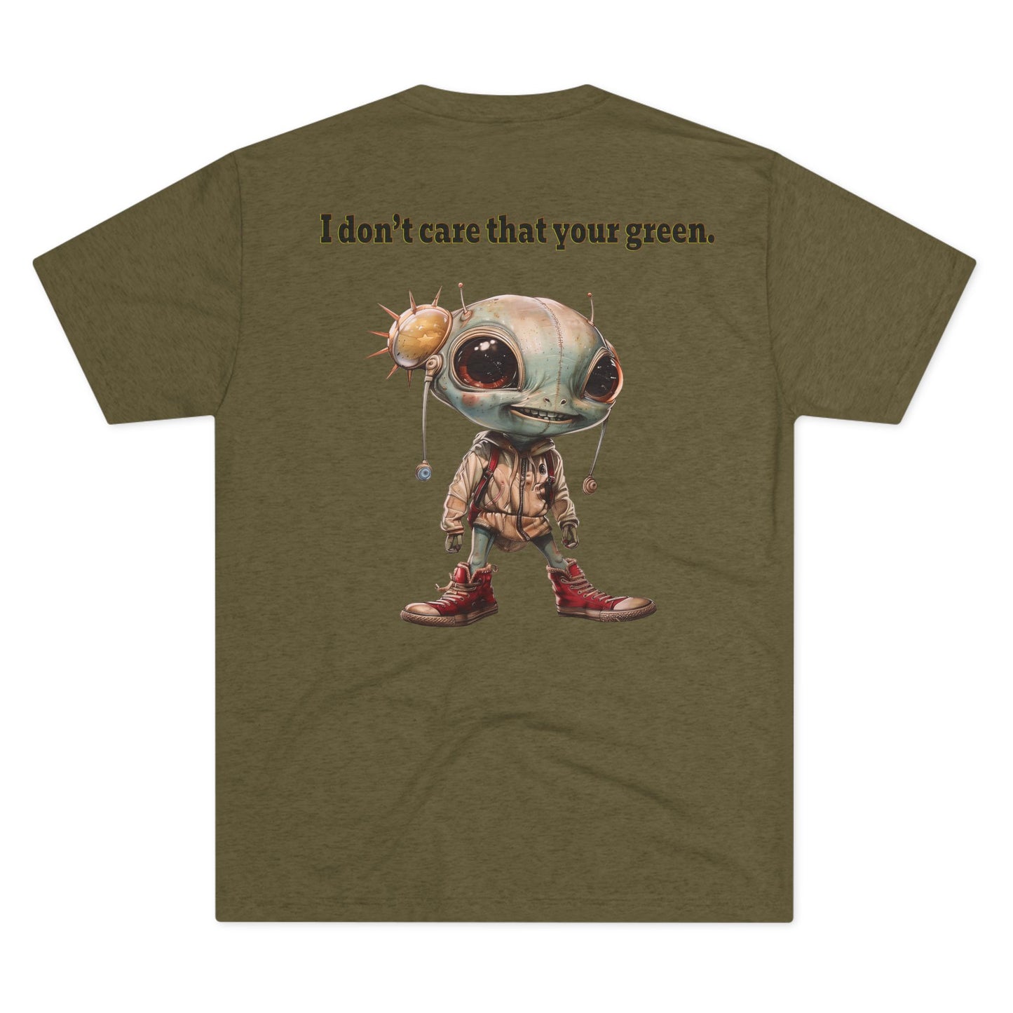 I don't care that your grey - Unisex Tri-Blend Crew Tee