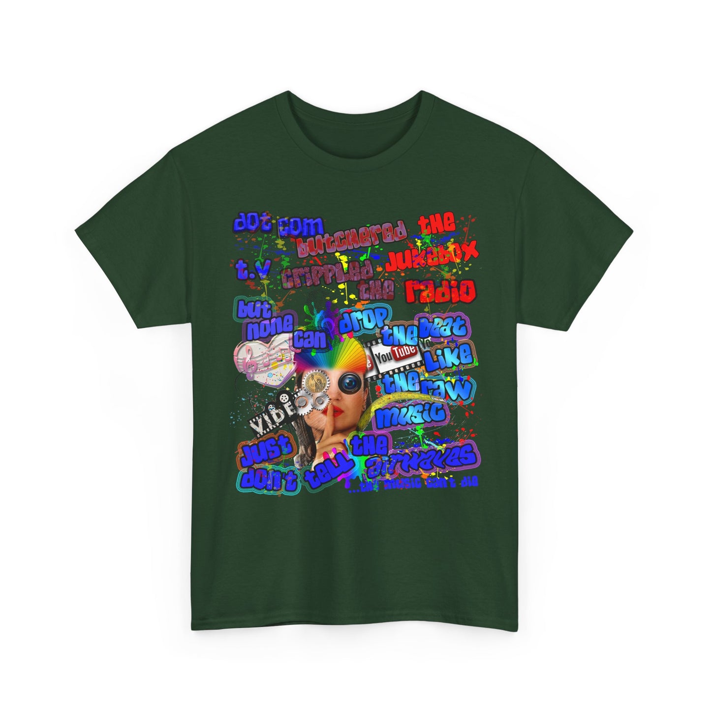 drop the beat - Unisex Heavy Cotton Tee