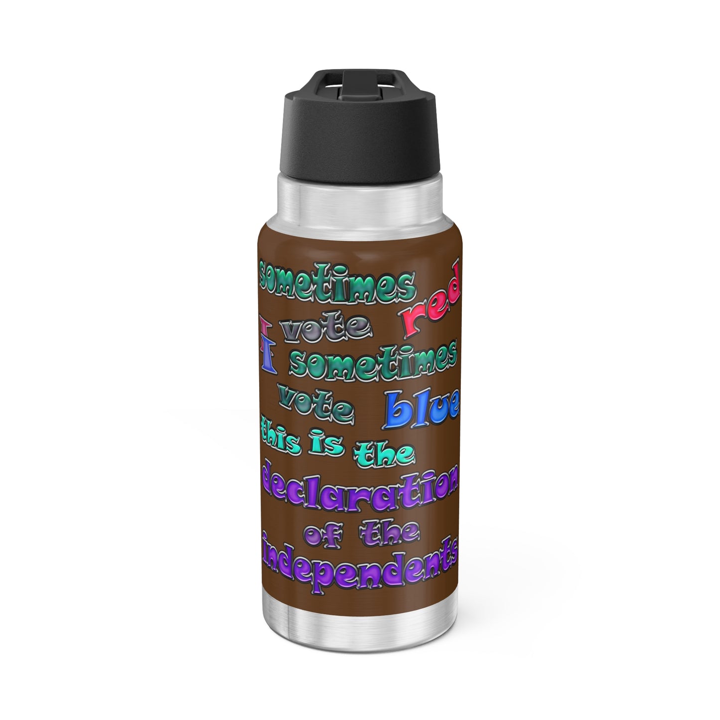 declaration of the independents - Gator Tumbler, 32oz (brown)