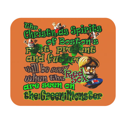 christmas spirits of boston - Mouse Pad (Rectangle) (crusta)