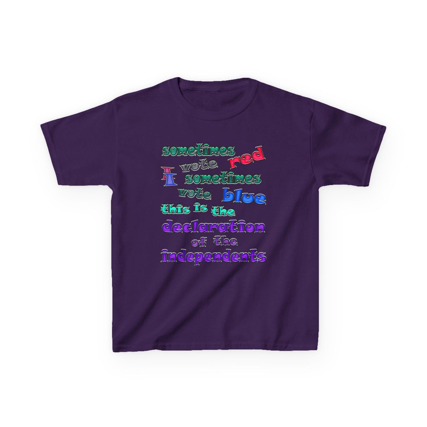 declaration of the independents - Kids Heavy Cotton™ Tee