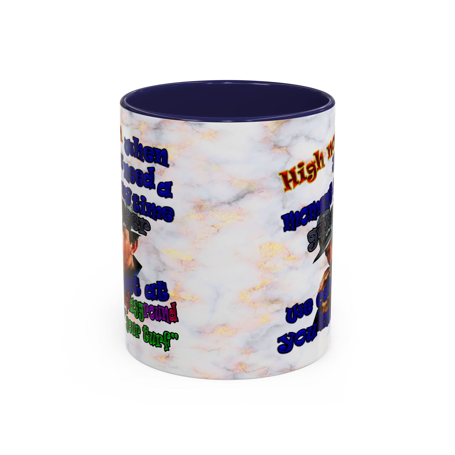 high noon - Accent Mug (white marble)