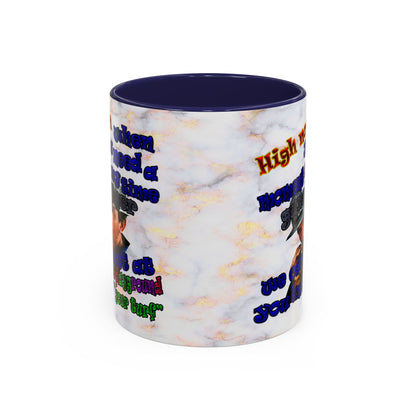 high noon - Accent Mug (white marble)