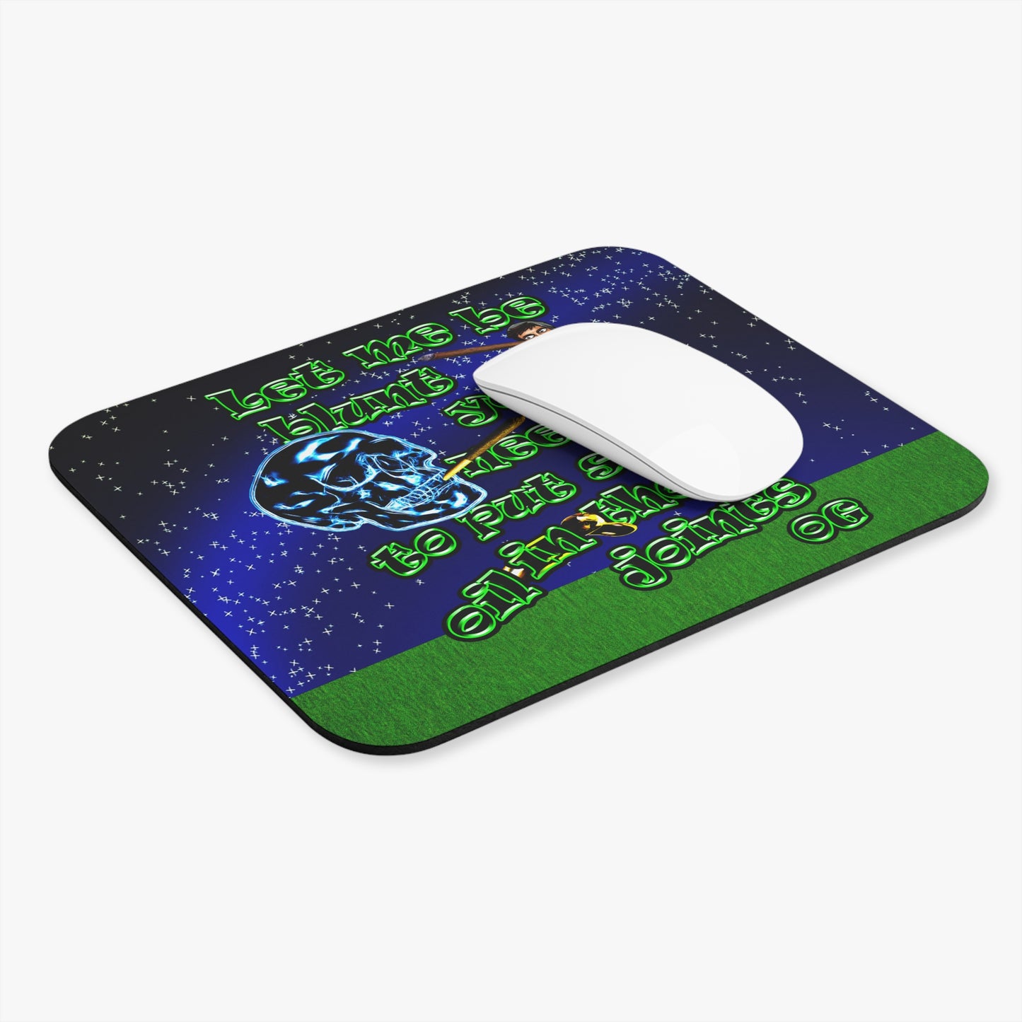 og - Mouse Pad (Rectangle) ('snoops' background)