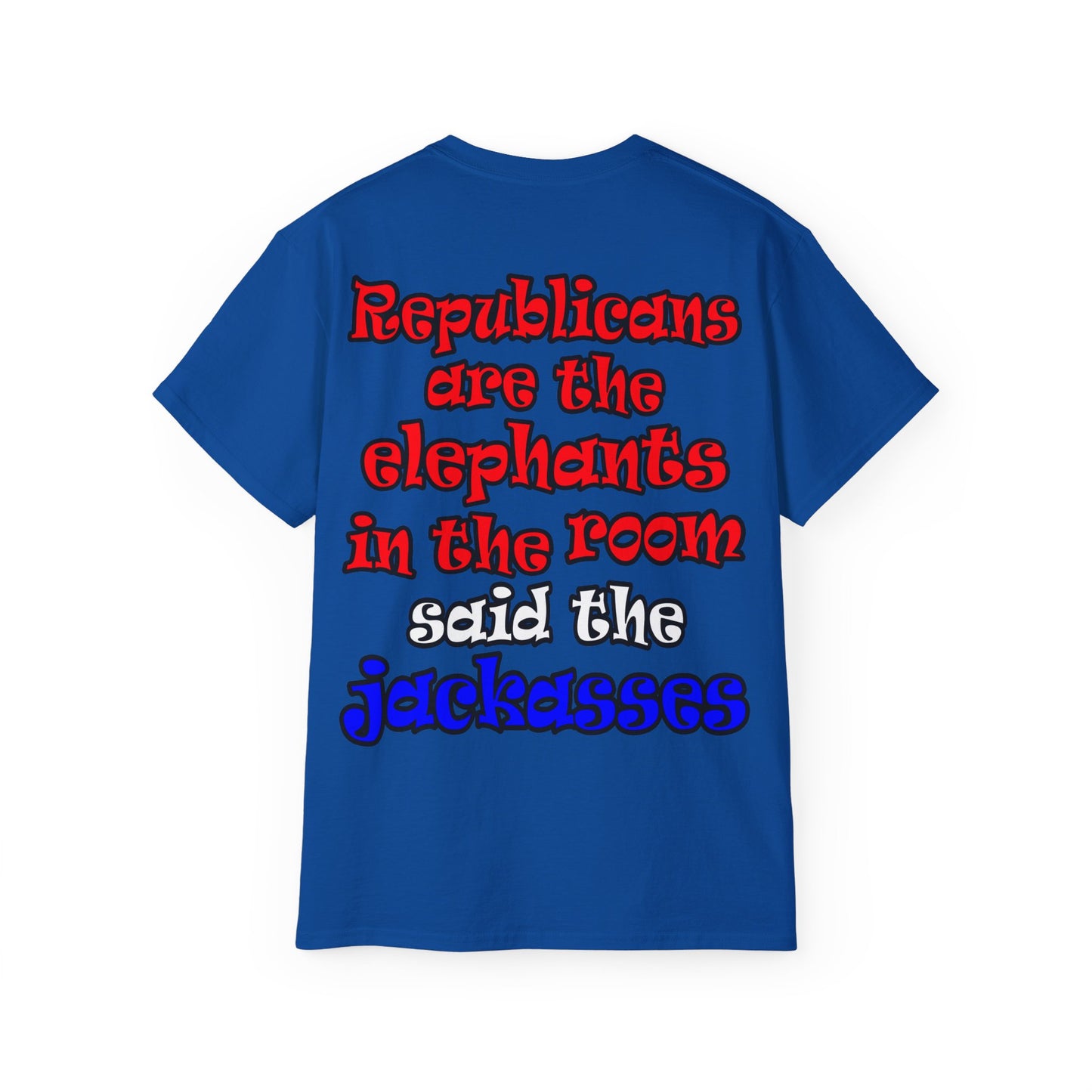 donkeys and elephants - Unisex Ultra Cotton Tee