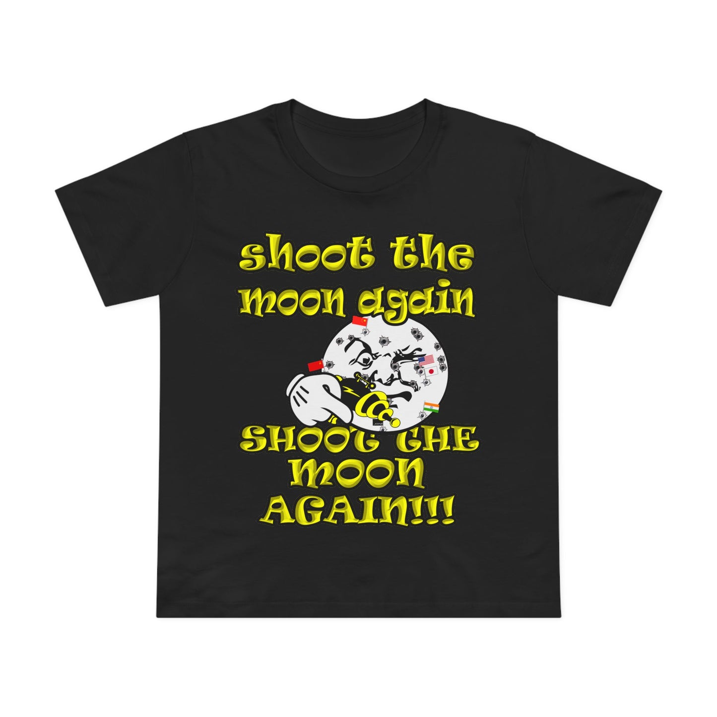 shoot the moon again - Women’s Maple Tee
