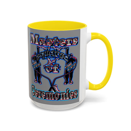 em cee squared - Accent Mug (grey)
