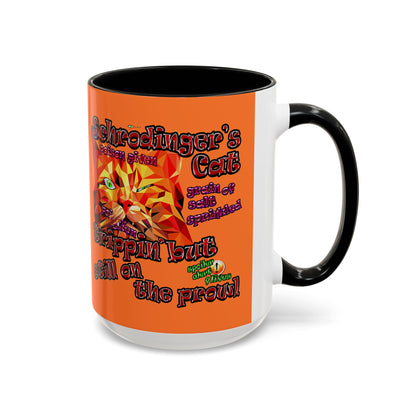 schrodinger's cat - Accent Mug (crusta)