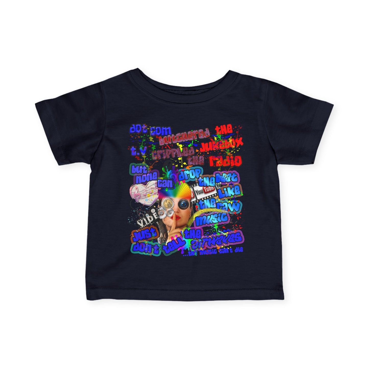 drop the beat - Infant Fine Jersey Tee