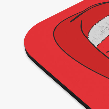 santa's shoes - Mouse Pad (Rectangle) (red)