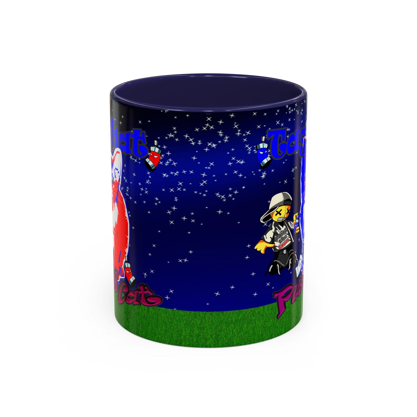 tag that - Accent Mug ('snoops' background)