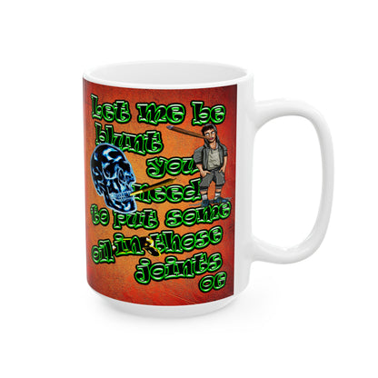 og - White Mug (burnt orange)