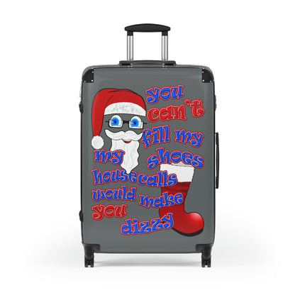 santa's shoes - Suitcase (dark grey)